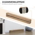 Miniatyrbillede 5 af 9: Balancebom, 210x10x6.5 cm, Brun