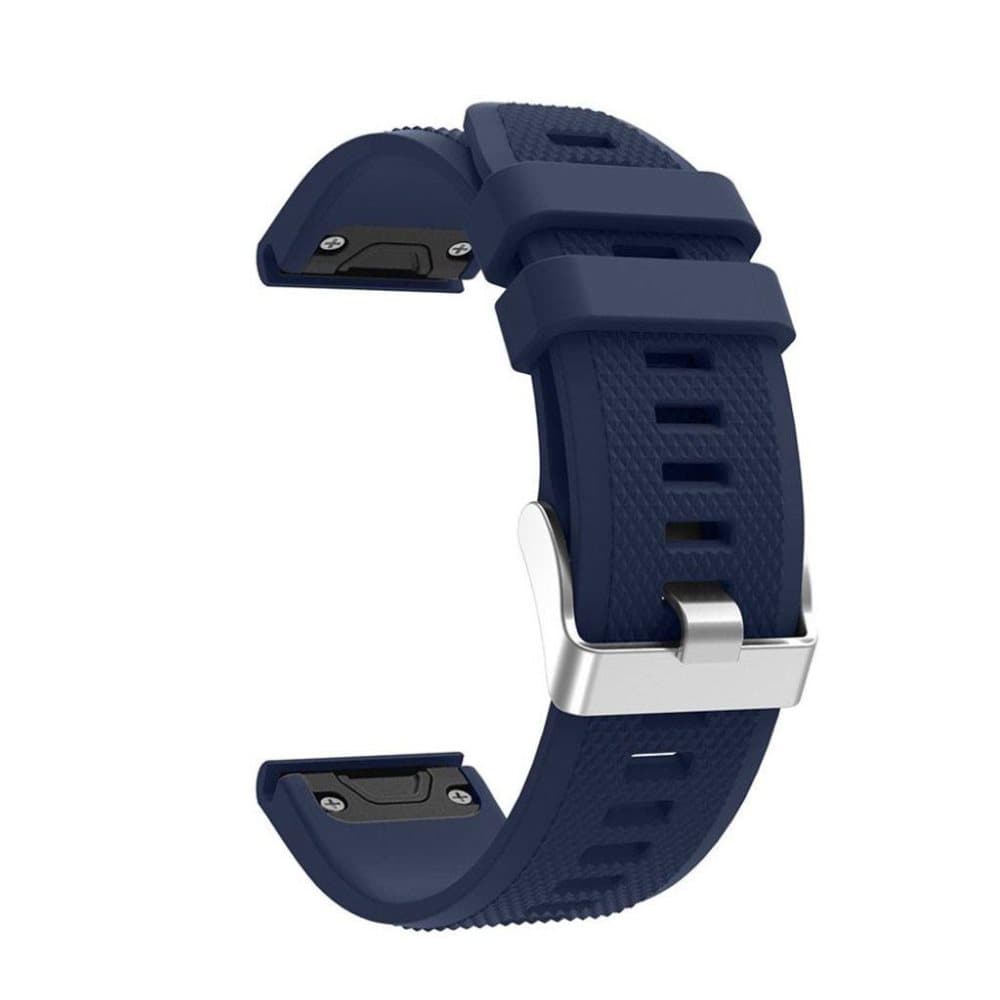 Garmin Forerunner 935 Blød silikone urrem - Mørkeblå