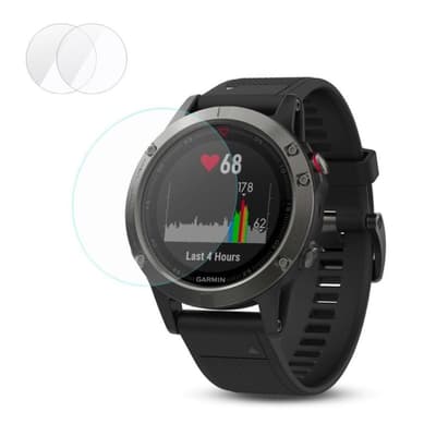HAT PRINCE Garmin Fenix 5 temperoitu lasisuoja näytölle 2kpl