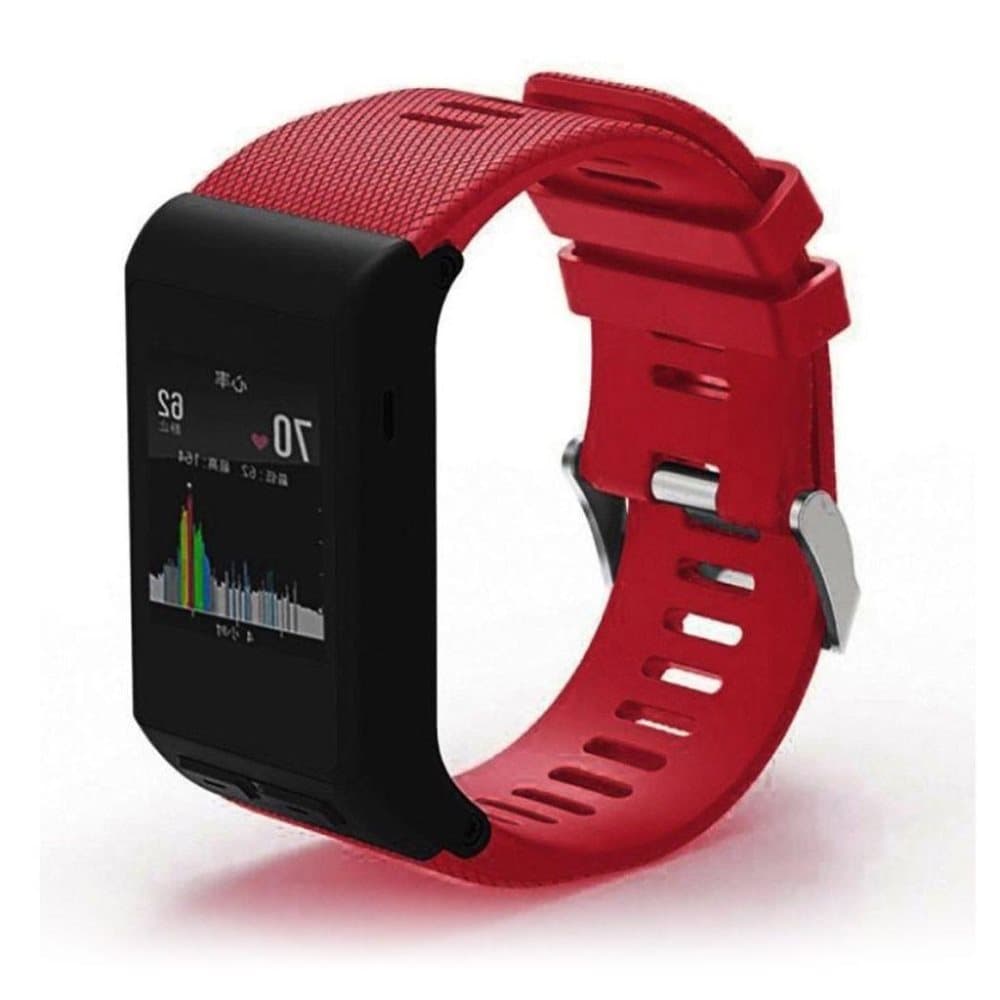 Garmin Vivoactive HR Erstatningsrem i silikone - Rød