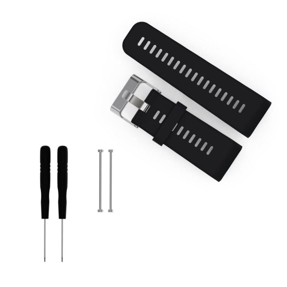 Garmin Vivoactive HR Fleksibel rem - Sort