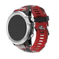 Miniatyrbild 1 av 3: Camo Armband Garmin Fenix 3 / 5X / 5X Plus - Röd