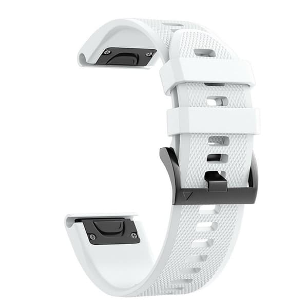 Sport Årmband EasyFit Garmin Fenix 3 / 5X / 5X Plus - Hvit