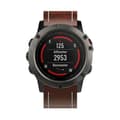Miniatyrbild 2 av 5: Läder Armband Garmin Fenix 3 / 5X / 5X Plus - Brun