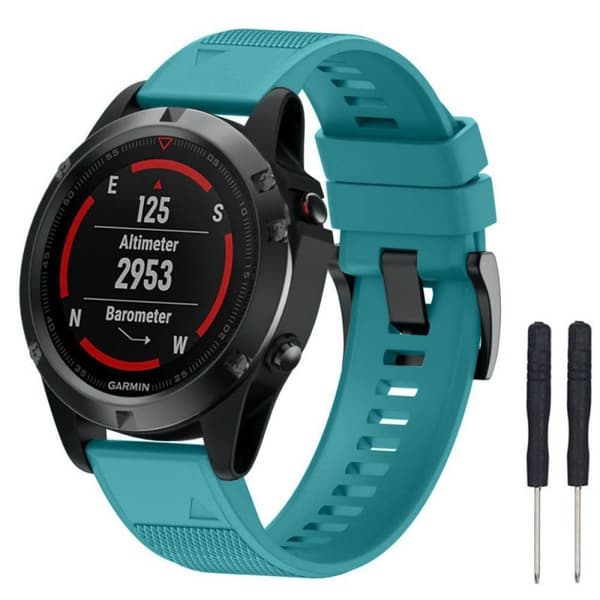 Sport armbånd Garmin Fenix 5 / Forerunner 935 Turquoise