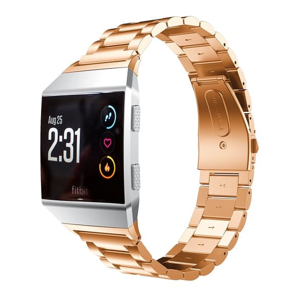 Stainless steel bracelet compatible with Fitbit Ionic
