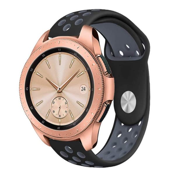 EBN Sport armbånd Samsung Galaxy Watch 42mm Black-Grey (S)