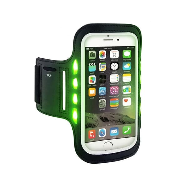 LED Sportarmband för Smartphone - Orange