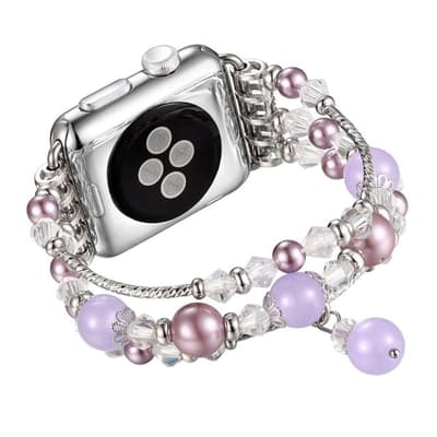 Apple Watch 38mm Agate Helmi Vaihdettava Kellon Ranneke - Ho