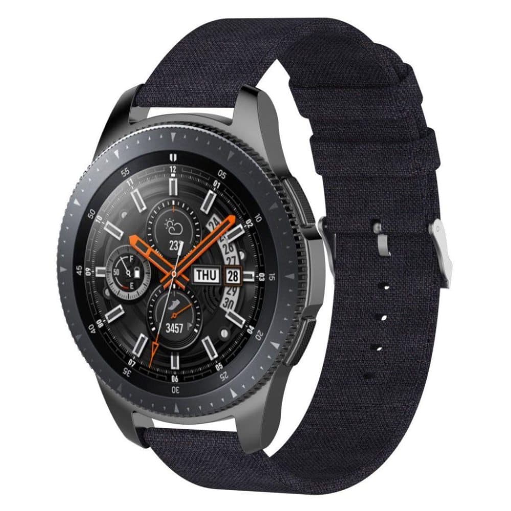 Samsung Galaxy Watch (46mm) stylish canvas watch strap repla