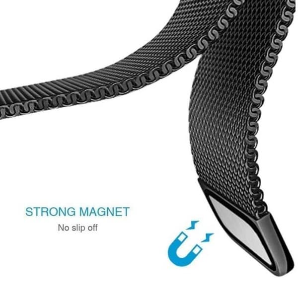 Fitbit Versa Armband Milanesisk Loop Svart
