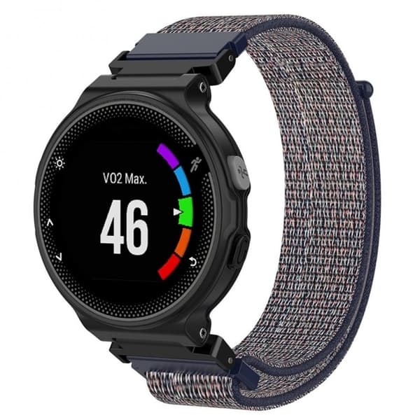 Nylon Armband Garmin Forerunner 220/230/235/620/630/735XT - Midnightblue