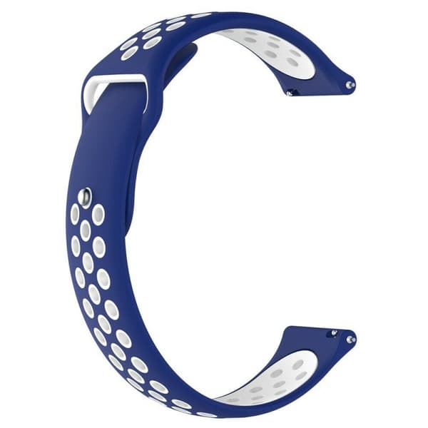EBN Armband Samsung Galaxy Watch Active 2 - Blå/vit