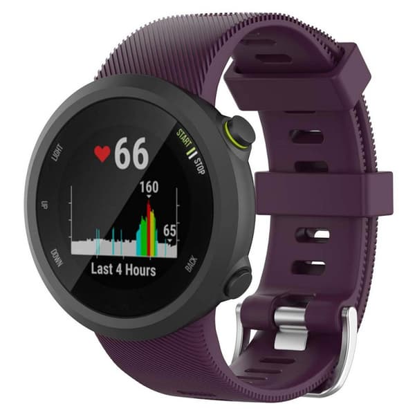 Sport Armbånd Silikone cover GARMIN Forerunner 45S (39mm) - lilla