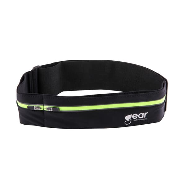 Sport midjebälte Premium Universal 6" svart Stretchmaterial