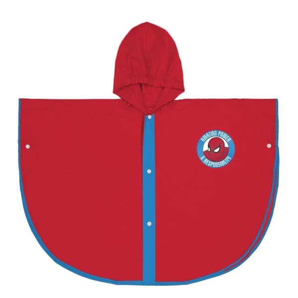 Cerda Regnfrakk Poncho - Spiderman (2400000726)