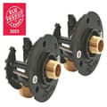 Miniatyrbild 1 av 2: SOMATHERM FÖR DIG - 303520303 - Under-tvättställ-handfat blandare fixeringssystem för Ø12 diameter PER rör - Komplett sats med