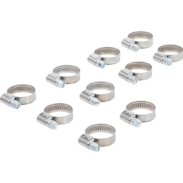 INOX klämmor 16 x 25 mm 10 st