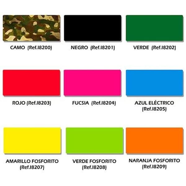 Collier Polyuréthane IBÁÑEZ. 38 mm. COLLAR POLYURETHAN 3,8X60CM SVART