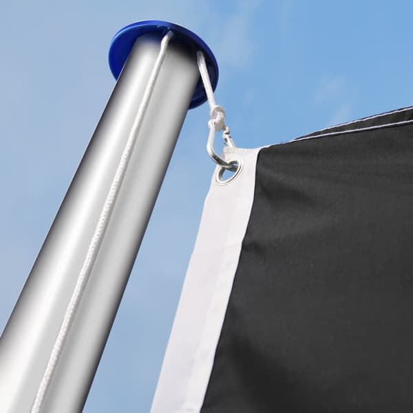 Aluminium flagstang - justerbar højde - Tyskland