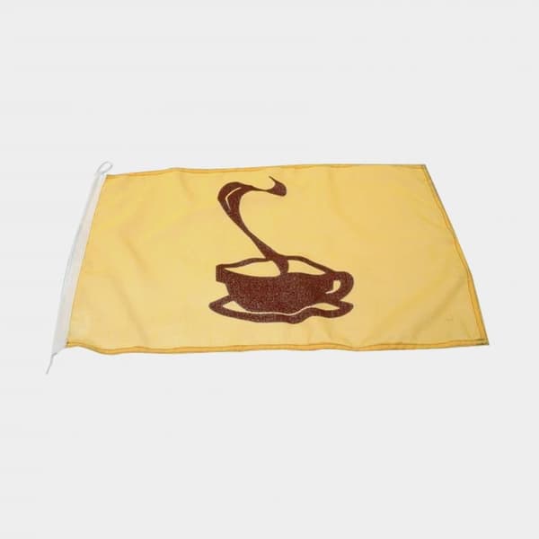 Humorflagga Kaffekopp, 45 x 30 cm