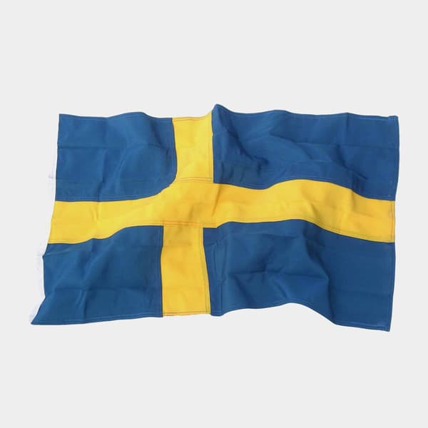 Flagga till flaggstång Adela, Sverige, flaggvävd polyester, 420 x 263 cm
