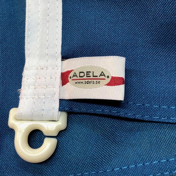 Vimpel till flaggstång Adela, Sverige, flaggvävd polyester, 500 x 50 cm