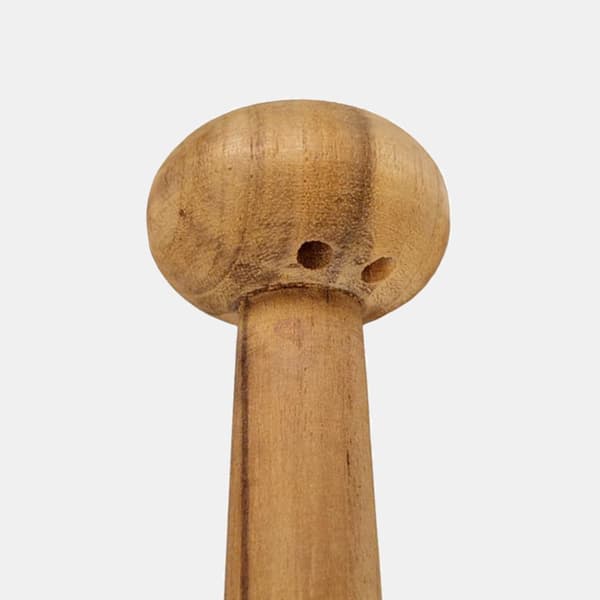 Flaggstång båt Roca, teak, 60 cm, Ø25 mm
