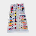 Miniatyrbild 1 av 11: Signalflaggor / flaggspel NOCK Eggegrund, 40 st internationella flaggor, 42 x 30 cm