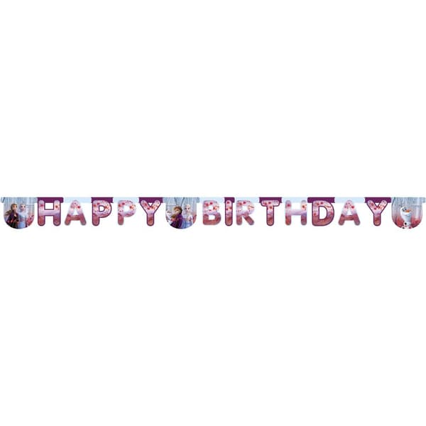 Disney Frost 2 | Frozen 2 Banner | Guirlande, Happy Birthday