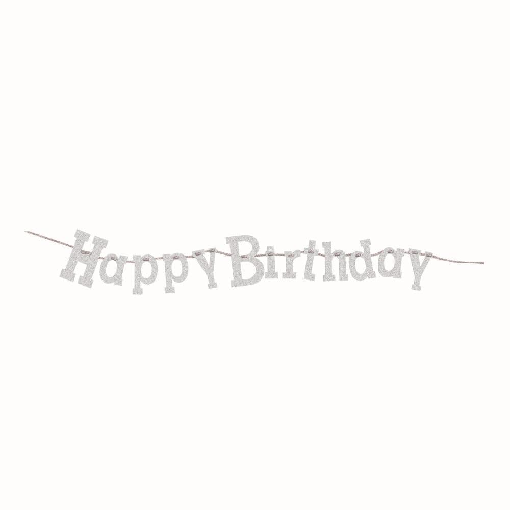 Bristol Novelty Synthetic Diamond Birthday Banner