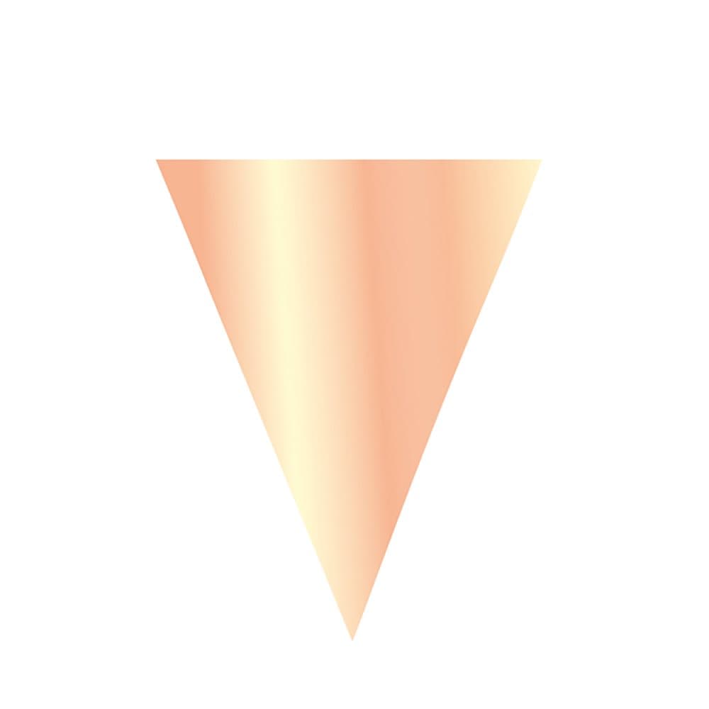Oaktree Metallic Solid Colour Bunting