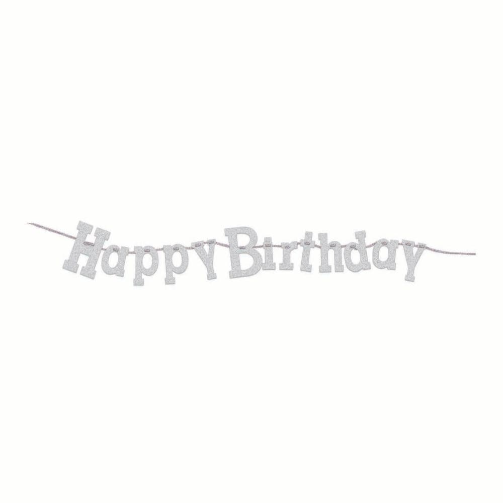 Bristol Novelty Glitter Happy Birthday Banner