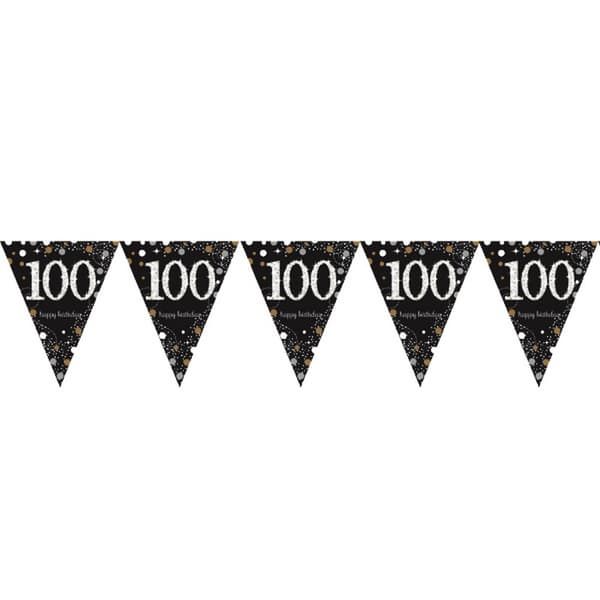 Amscan Sparkling Celebration Pennant Banner
