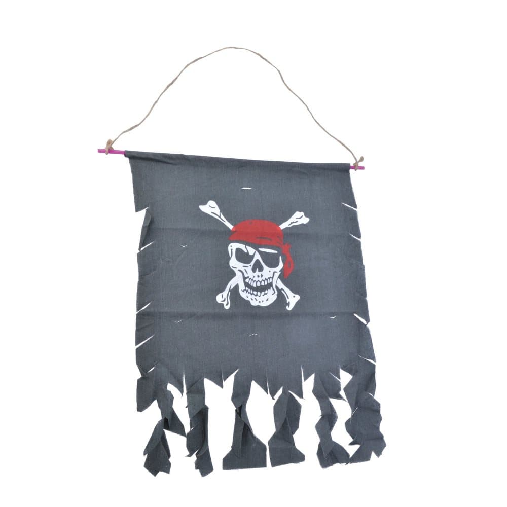 Bristol Novelty Skull and Crossbones nödställd piratbanner