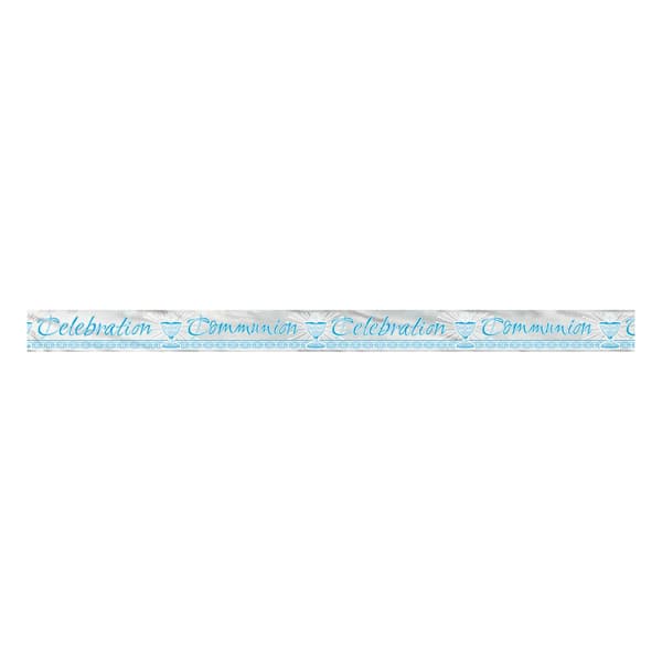 Unique Party Communion Celebration Banner 12ft Blue One Size
