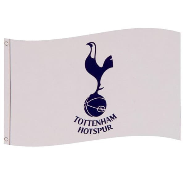 Tottenham Hotspur FC Flag White One Size