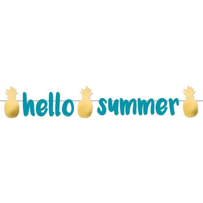 AMSCAN Garland Pineapple Letters 90 cm