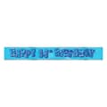 Miniatyrbillede 2 af 5: Unique Party Børns Happy Birthday Glitz Folie Banner