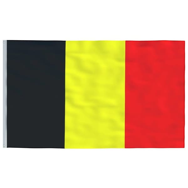 vidaXL det belgiske flag 90x150 cm