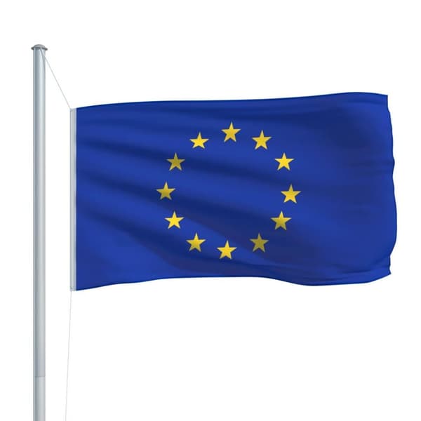 vidaXL Euroopan lippu 90x150 cm