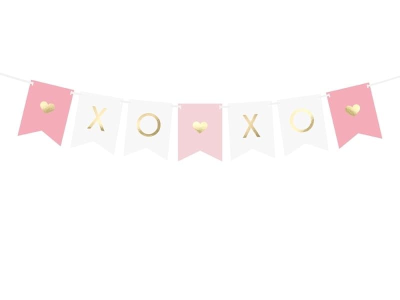 Vimpel "XOXO" Hugs and Kisses