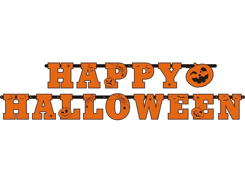 Girlang "Happy Halloween"