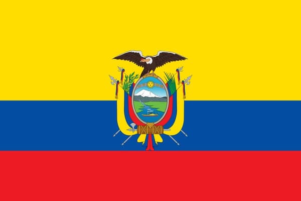 Ecuador flagg