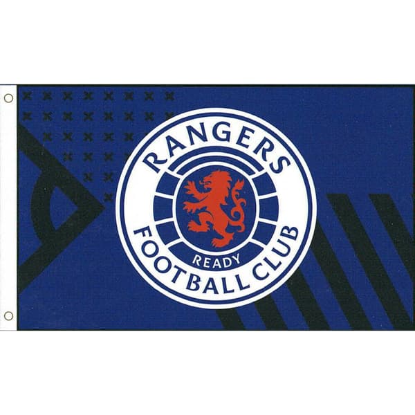 Rangers FC Core Crest Flag Blue One Size