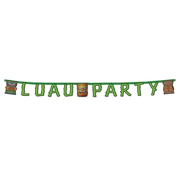 Bristol Novelty Hawaiian Banner Green/Brown One Size