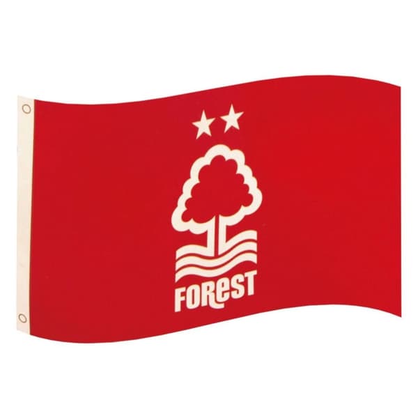 Nottingham Forest FC Flag Red One Size