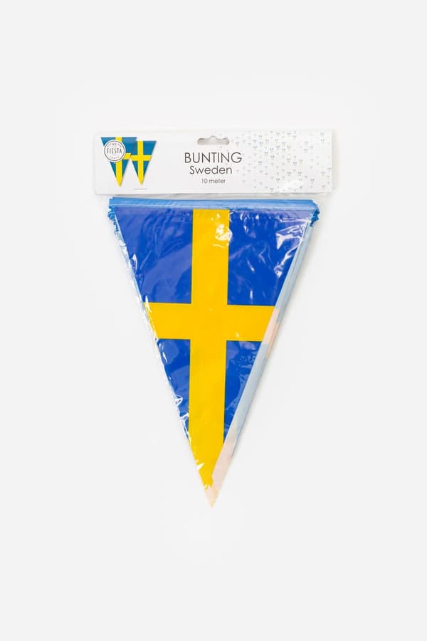 Flaggor sverige 10 st banner svenska blågul 10 meter