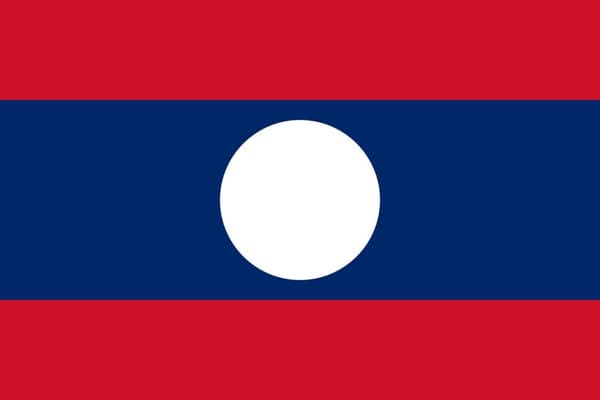 Laos flagg