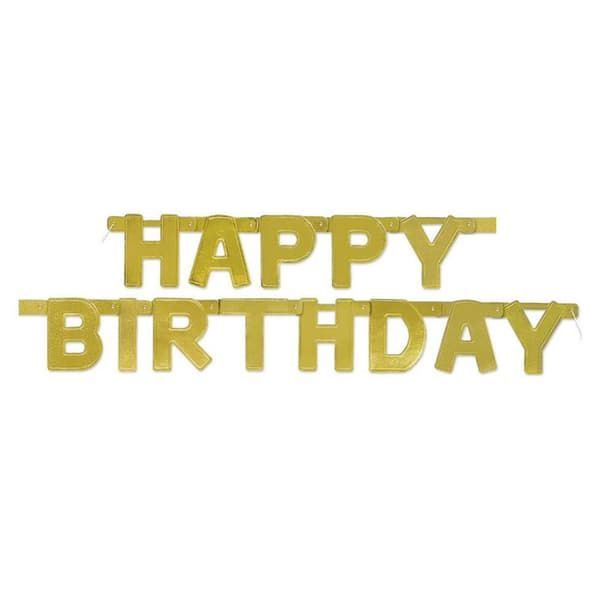 Unique Party Happy Birthday Banner